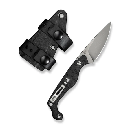 Nóż Civivi Sōkn Black G10, Stonewashed Nitro-V by Kyle Lamb (C22027-1)
