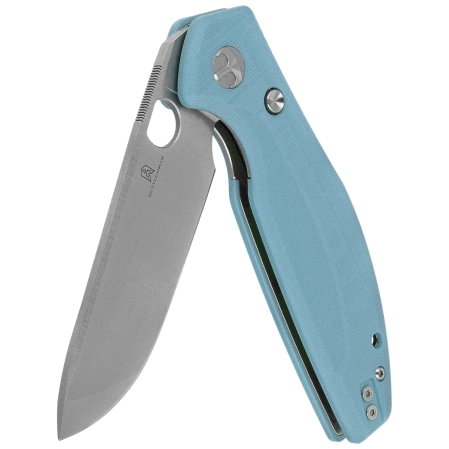 Nóż składany Bestechman Angry Owl Grey G10, Satin/Stonewashed D2 by Keanu Alfaro (BMK12C-1)