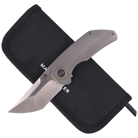 Nóż składany WE Knife Thug Gray Titanium, Satin CPM 20CV by Matt Christensen (2103A)