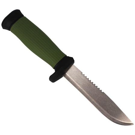 Lindbloms Knife Olive Rubber, Swedish Stainless Steel (4000)