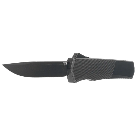 Nóż automatyczny OTF Tekto A5 Spry D/P Black Aluminium, Black CPM S35VN