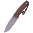 LionSteel Bushcraft Santos Wood, Fixed Satin Blade (M1 ST)