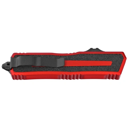 Microtech Scarab II Gen III S/E OTF Knife Red Aluminium, Black M390MK by Tony Marfione (1278-1RD)