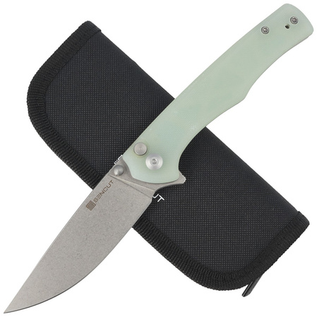 Nóż składany Sencut Crowley Natural G10, Stonewashed D2 (S21012-1)