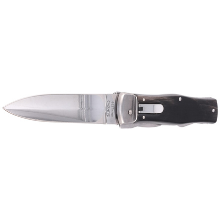 Nóż sprężynowy Mikov Predator Buffalo Horn, Mirror 3ostrz (241-NR-3/KP)