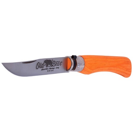Nóż składany Antonini Old Bear Laminated Orange, Satin Stainless (9307/23_MOK)