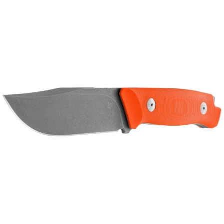 Nóż Fox Rifle Receiver Orange G10, Acid Stonewashed Becut by Riccardo Gobbato (FX-662 OR)