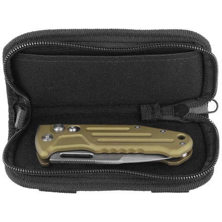 Fox New Smarty SP Automatic Knife OD Green Aluminum, Stonewashed N690Co by Stefano De Lorenzi (FX-503SP OD)