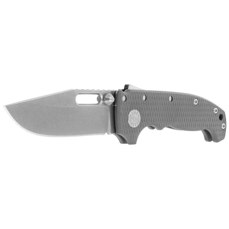 Nóż składany Demko AD20S Clip Point Gray G10, Stonewashed MagnaCut by Andrew Demko (MGAD20S-MAG-GRYG10-CP)