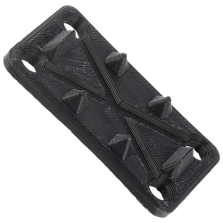 KickForce Self-Defense Boots Spikes, Black (KF-BLK)