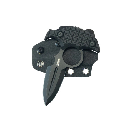 Nóż Kubey Cavy Black G10, Blackwashed 14C28N by MUZI Design (KU403B)
