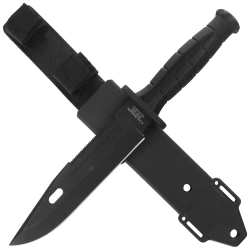 Herbertz CJH Ka-Bar style Knife Black Polymer, Black 420 (532613)