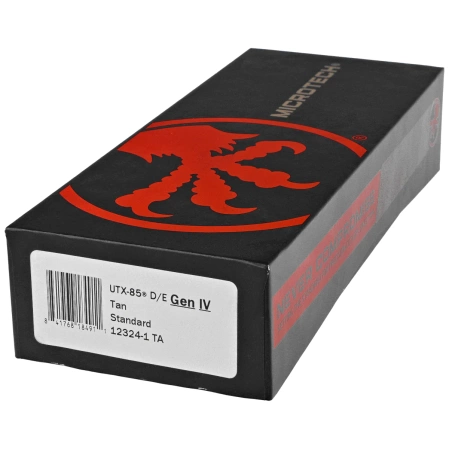 Nóż automatyczny OTF Microtech UTX-85 Gen IV D/E Tan Aluminium, Black M390MK by Tony Marfione (12324-1TA)