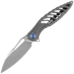 RikeKnife Thor6 Dark Gray Titanium, Satin M390 (RK Thor6-M-DG)