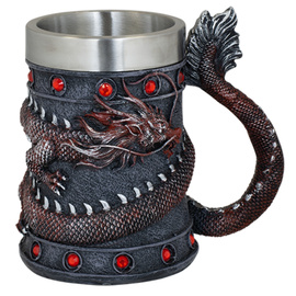 Kufel Tole 10 Imperial Dragon Grey/Red, Resin-Steel (39804)