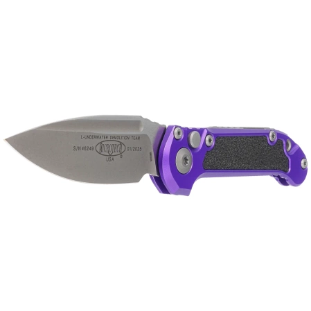 Nóż automatyczny Microtech LUDT Gen III S/E Purple Aluminium, Apocalyptic M390MK by Tony Marfione (1135-10APPU)