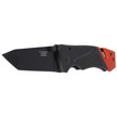 Herbertz CJH Rescue Knife Black/Red Aluminum, Epoxy Coated 420 (203911)
