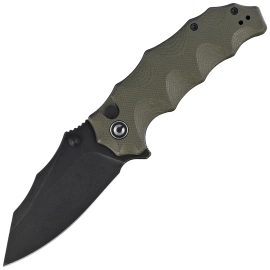 Nóż składany Civivi Natterjack OD Green G10, Black Stonewashed 14C28N (C24028-1)