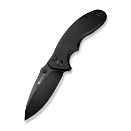 Sencut Cybrix Black Aluminum Knife, Black 9Cr18MoV (S23098A-1)