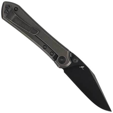 Nóż składany Bestech Icarus Black-Bronze Stonewashed Titanium, Black Stonewashed M390 by Nick Rogers (BT2302B)