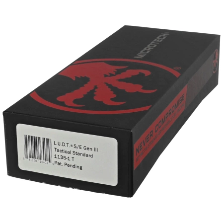 Nóż automatyczny Microtech LUDT Gen III S/E Black Aluminium, Black M390MK by Tony Marfione (1135-1T)