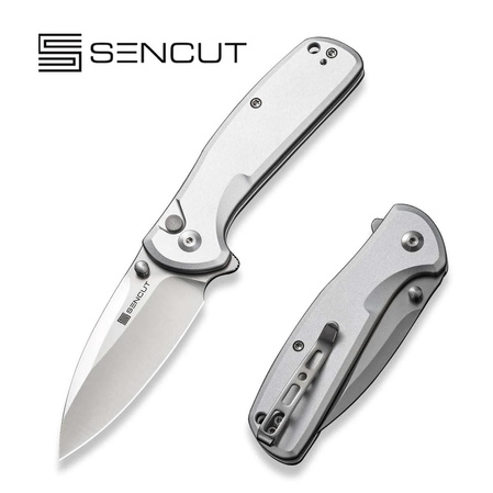 Nóż składany Sencut ArcBlast Silver Aluminium, Satin 9Cr18MoV (S22043B-2)