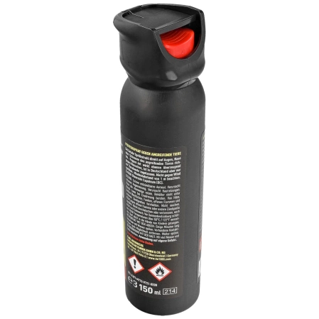 Gaz pieprzowy Hoernecke TW 1000 Gigant Pepper-Jet 150 ml - strumień