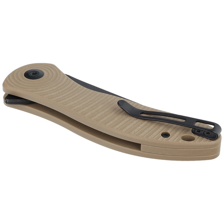 Nóż składany Civivi Synergy3 Tan G10, Black Stonewashed Nitro-V by Jim O'Young (C20075D-2)