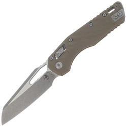 Microtech MSI S/E Ram-Lok OD Green Fluted G10, Apocalyptic M390MK by Tony Marfione (210-10APFLGTOD)