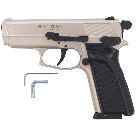 Pistolet wiatrówka Voltran Ekol ES 66C Satin 4.5 mm