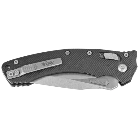 Nóż składany Microtech Amphibian Ram-Lok S/E Black Fluted G10, Stonewashed P/S M390MK by Tony Marfione (137RL-11FLGTBK)