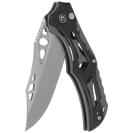 Civivi Knife Biophase Gray Aluminum/Black G10, Satin Nitro-V (C23083C-3)