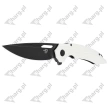 Nóż składany Bestech Ornetta White G10, Black Stonewashed D2 by Kombou (BG50E)