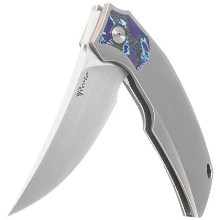 Reate Velocity Gray Titanium/Zircuti, Hand Satin Elmax by Tashi Bharucha