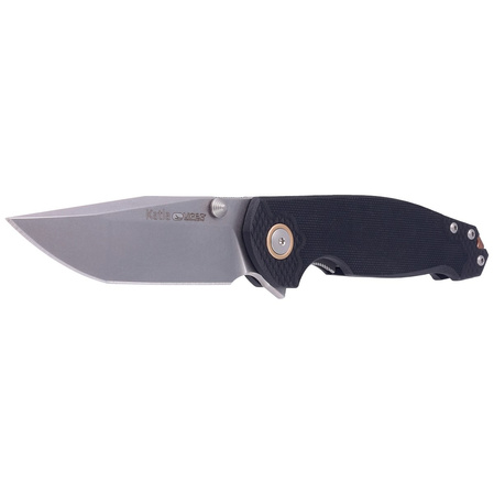 Nóż składany Viper Katla Black G10 3D, Stonewashed M390 by Jesper Voxnæs (V5982GB3D)