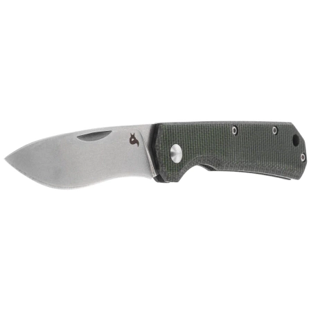 Nóż składany BlackFox Ciol Green Canvas Micarta, Stonewashed 440C by Denis Simonutti (BF-748 MI)