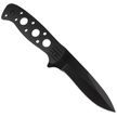 K25 RK-31574 Knife Black Aluminum, Black Titanium 7Cr17MoV