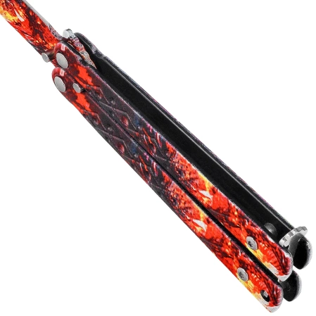 Martinez Albainox Balisong Knife 3D Design Steel, 3D Design 3Cr13Mov (02273)