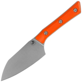 Nóż kuchenny Microtech Santoku 4.2" Ember G10, Stonewashed M390MK (3300-10EM)