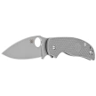 Spyderco Sage 5 Grey FRN, Satin Maxamet by Sal Glesser (C123PGY)