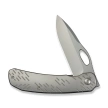 WeKnife Inmate Gray Titanium, Stonewashed CPM 20CV by Jerad Neeve (WE23096B-1)