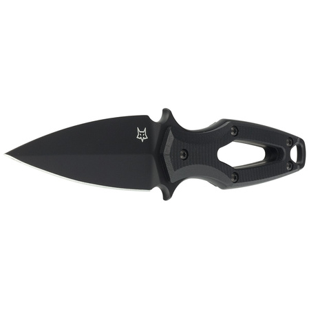 Nóż FOX Aka Black G10, Black Top Shield Elmax by Denis Simonutti (FX-554 B)