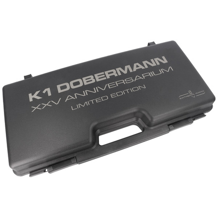 Nóż Extrema Ratio K1 Dobermann XXV Anniversary LE No 028/250 Black Aluminum, Satin N690 (04.1000.0105/XXV/SE)