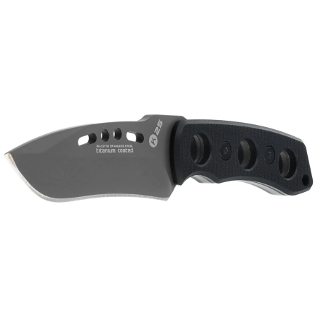 K25 RK-32178 Neck Knife Black G10, Titanium 7Cr17Mov