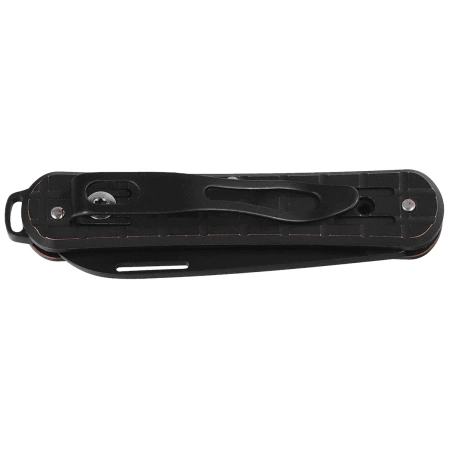 Scyzoryk Fox Vulpis 130 LE No 053/250 Grenade Pattern Black Copper, Black Stonewashed M390 (FX-VPGP130 COB)