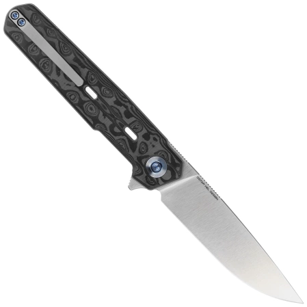 WE Knife Navo Rose Carbon Fiber, Satin CPM 20CV by Ostap Hel (WE22026-2)