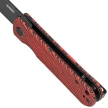 Nóż składany Kubey NEO Red / Black Damascus G10, Blackwashed AUS-10 by Keanu Alfaro (KU371F)