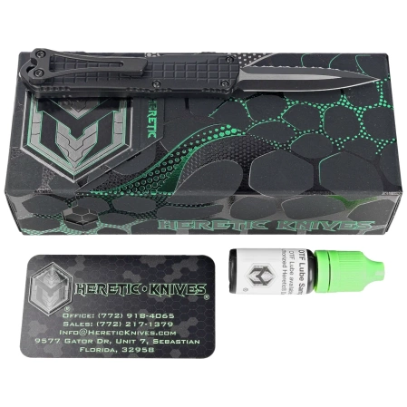 Heretic Manticore S D/E Black Frag Aluminium, P/S Black/Satin MagnaCut by Tony Marfione Jr.