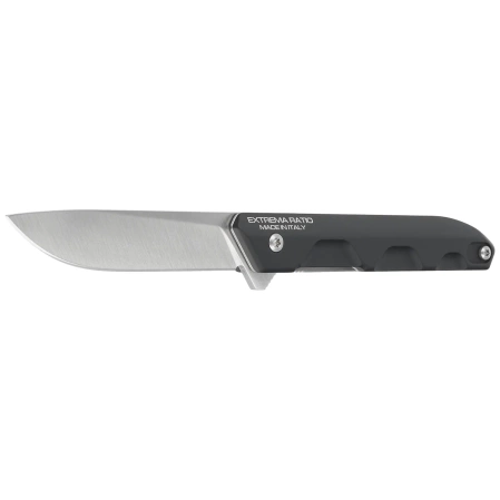 Nóż składany Extrema Ratio Ferrum E Black Aluminium, Satin N690 (04.1000.0366/SAT/BLK)