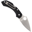 Spyderco DragonFly 2 Lightweight Black PlainEdge Knife (C28PBK2)